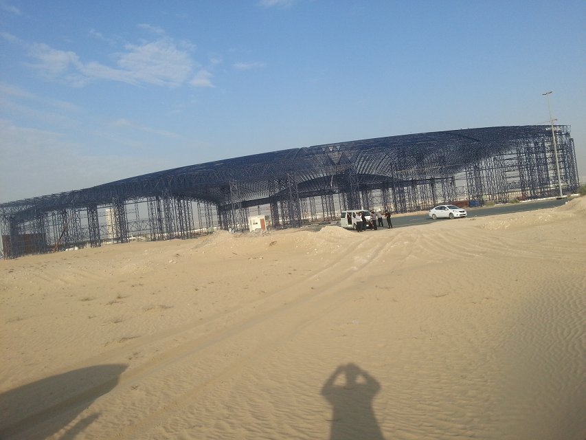 霸州大型场馆网架工程